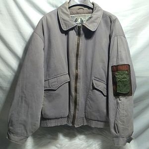 SALE! RARE! XSATX Save Our Earth Vintage Unisex Bomber Coat Size In Description